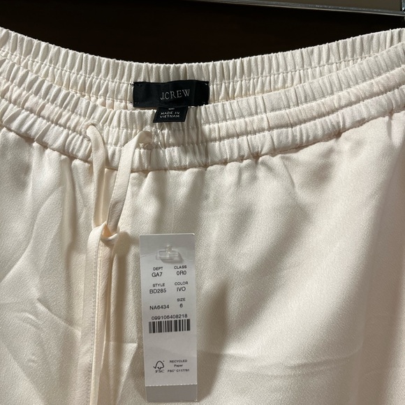 J. Crew Drawstring cuffed crepe pant - Picture 4 of 4